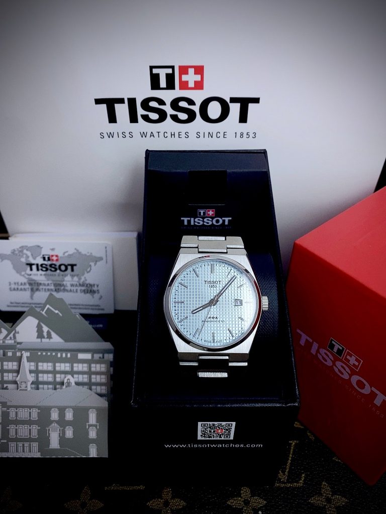 Đồng hồ Tissot Prx T137.410.11.041.00 nam mặt xanh Ice Super Fake 40mm