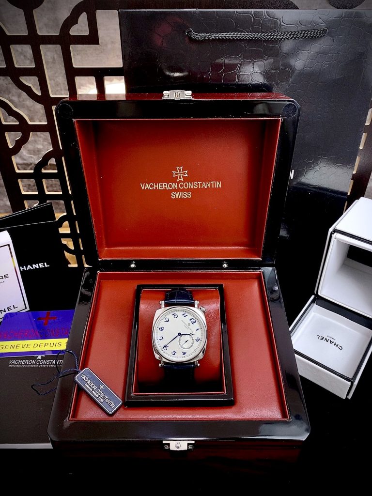 Đồng hồ Vacheron Constantin Historiques nam dây da Super Fake 40mm