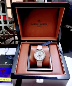Đồng hồ Vacheron Constantin Traditionnelle nữ mặt trắng Super Fake 36.5mm