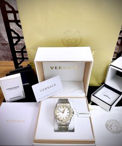 Đồng hồ Versace Chanin Reaction nam máy Quartz Nhật Fake giá rẻ 45mm