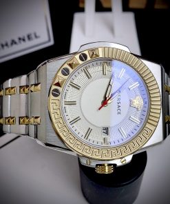 Đồng hồ Versace Chanin Reaction nam máy Quartz Nhật Fake giá rẻ 45mm