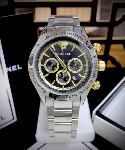 Đồng hồ Versace Chrono Classic VEV700419 dây kim loại nam tính lịch lãm Like auth 44mm