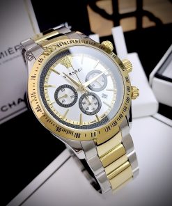 Đồng hồ Versace Chrono Classic VEV700519 nam mặt trắng Like auth 44mm
