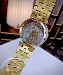 Đồng hồ Versace Greca Icon nữ màu Vàng Gold Like auth 36mm
