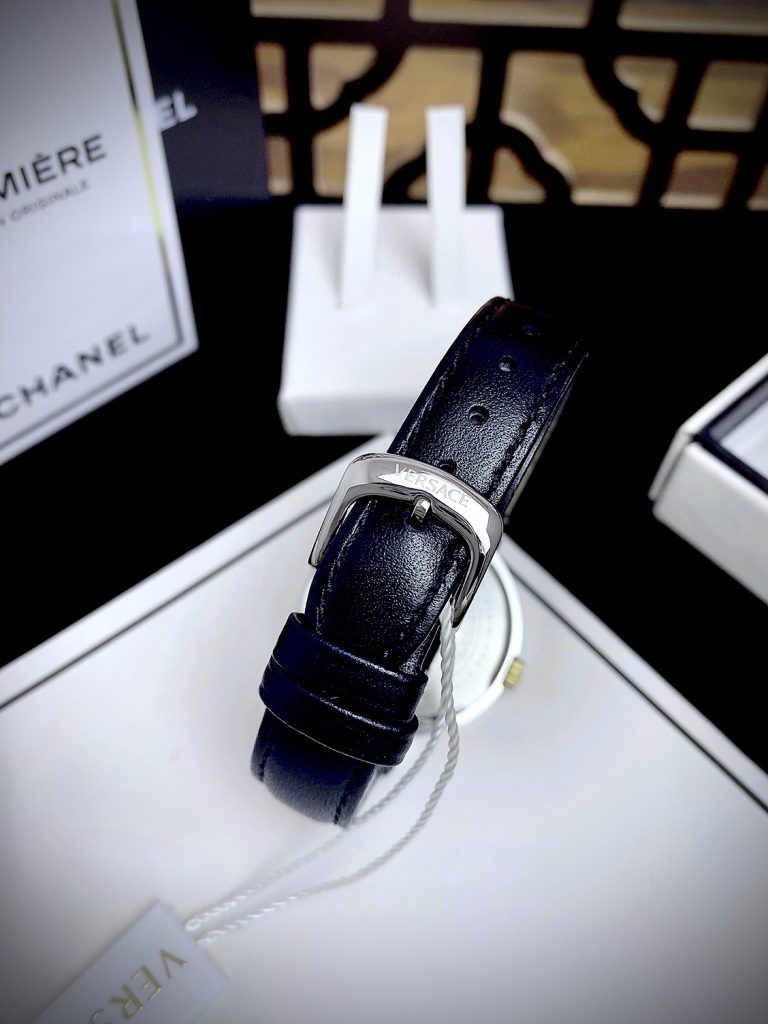 Đồng hồ Versace Greca Strap nữ dây da Like Auth 36mm