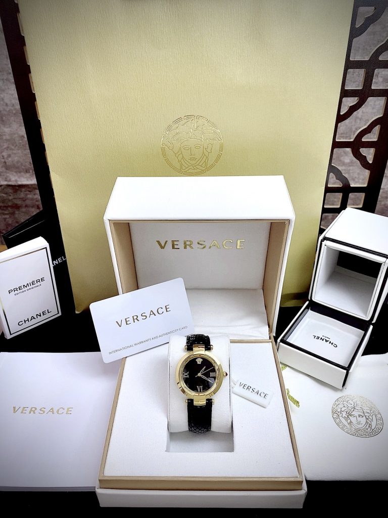 Đồng hồ Versace Revive nữ dây da 3 màu Like Auth 35mm