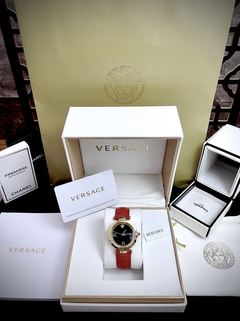 Đồng hồ Versace Revive nữ dây da 3 màu Like Auth 35mm