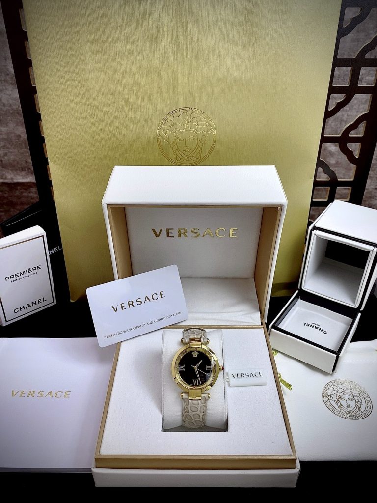 Đồng hồ Versace Revive nữ dây da 3 màu Like Auth 35mm