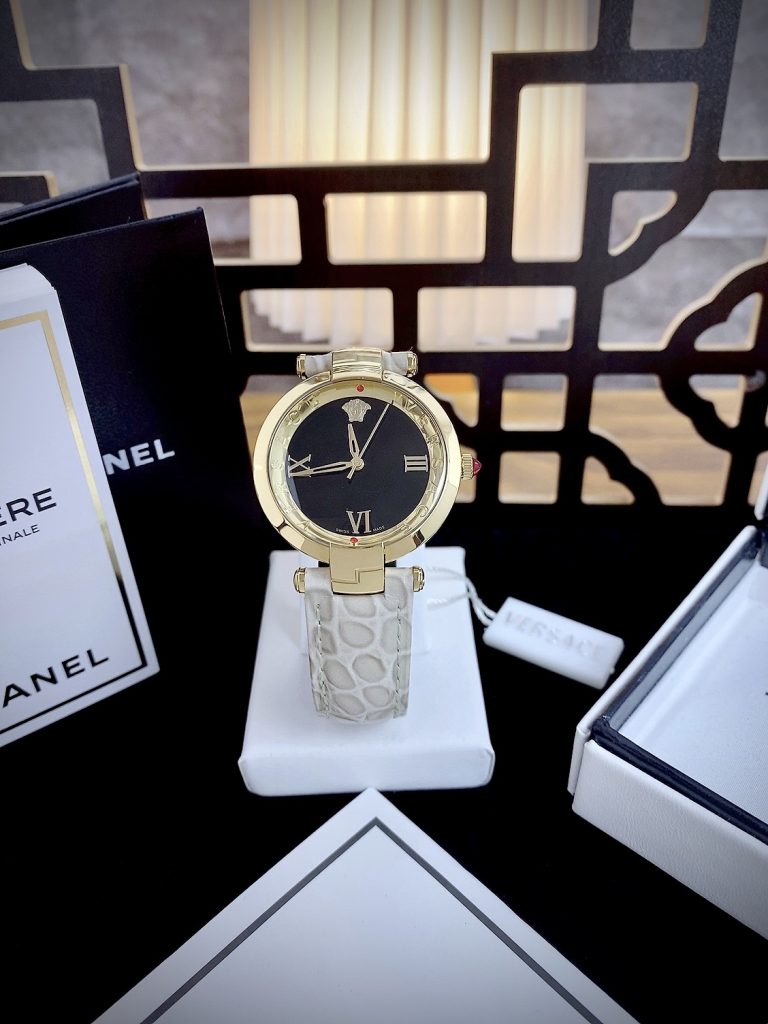 Đồng hồ Versace Revive nữ dây da 3 màu Like Auth 35mm