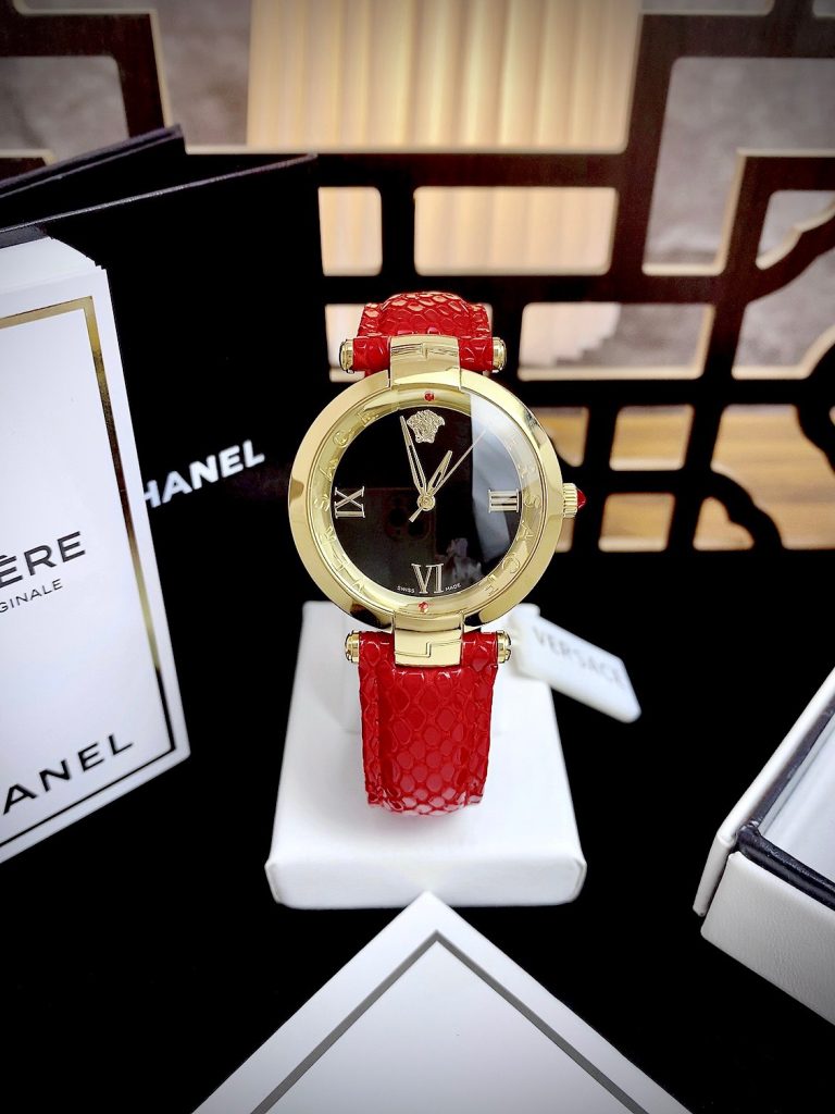 Đồng hồ Versace Revive nữ dây da 3 màu Like Auth 35mm