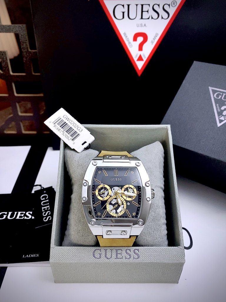 Đồng hồ nam Guess Phoenix Silver GW0202G3 Like auth 43mm