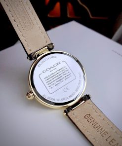 Đồng hồ nữ Coach Park Jacquard Signature dây da đính đá Like Auth 34mm