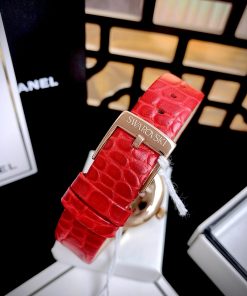 Đồng hồ nữ Swarovski Crystalline House 5295380 mặt màu đỏ Like auth 38mm