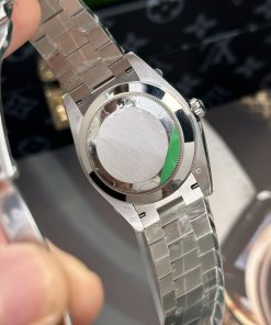 Đồng Hồ Rolex Chế Tác Day-Date Mặt Xanh Băng 160 Gram Nhà Máy GS 40mm (8)