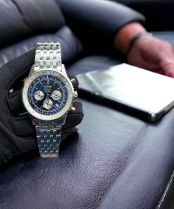 Đồng hồ Breitling Navitimer A23322 nam mặt xanh Super Fake 11 45mm