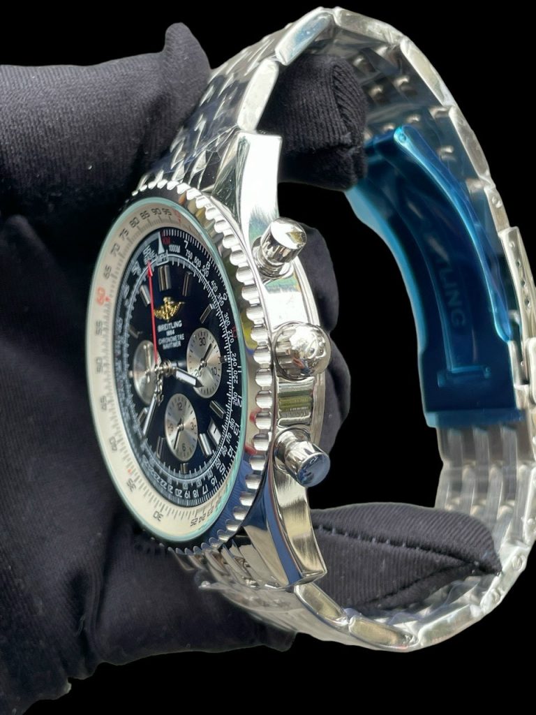 Đồng hồ Breitling Navitimer A23322 nam mặt xanh Super Fake 11 45mm