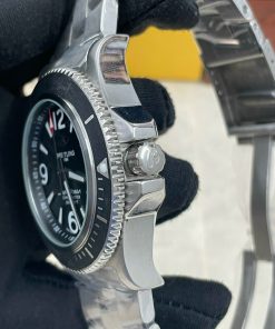 Đồng hồ Breitling Superocean Chronometre nam mặt đen Fake giá rẻ 45mm
