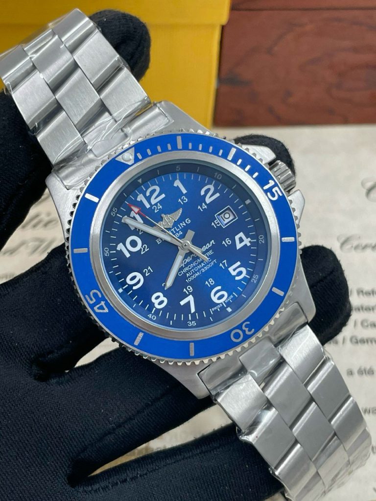 Đồng hồ Breitling Superocean Chronometre nam máy Quartz Nhật Fake giá rẻ 45mm