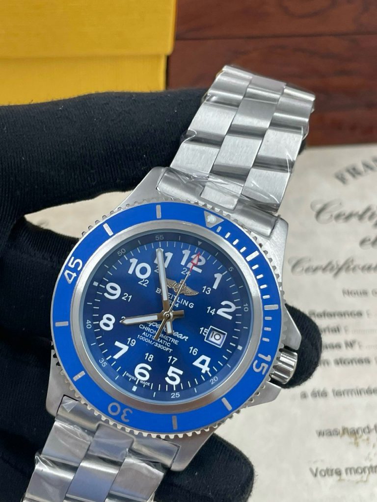 Đồng hồ Breitling Superocean Chronometre nam máy Quartz Nhật Fake giá rẻ 45mm