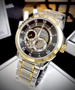 Đồng hồ Bulova 96A123 nam dây kim loại 3 màu mặt Like Auth 42mm