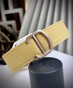 Đồng hồ Cartier Santos nam đính đá mặt vuông dây da 40mm (5)