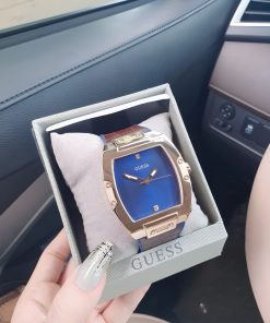 Đồng hồ Gess GW0386G3 nam dây da nâu Like Auth 43x51mm