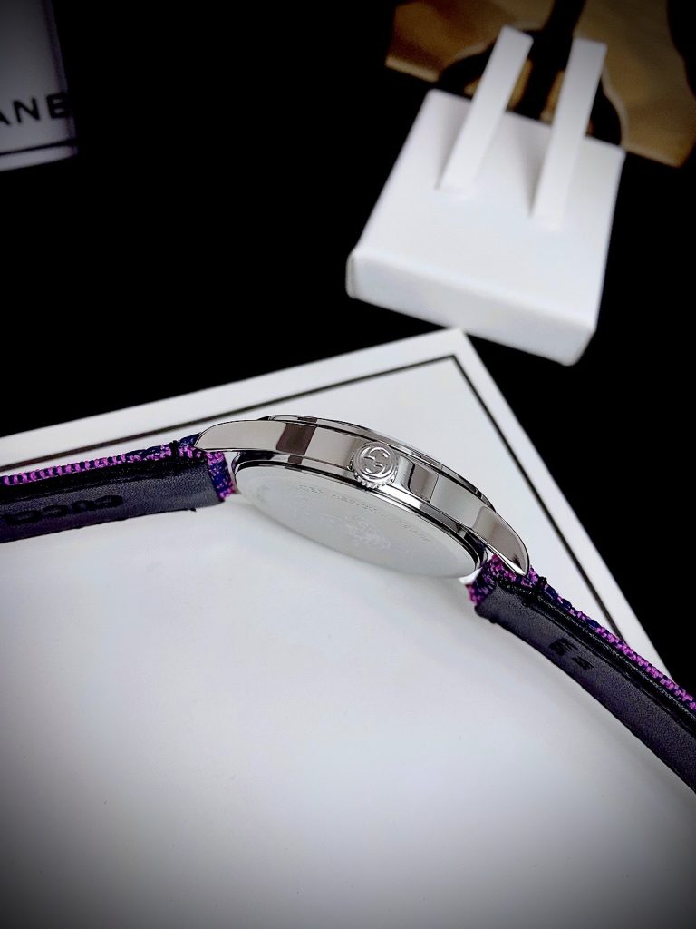 Đồng hồ Gucci G-Timeless nữ mặt màu tím Like Auth 38mm