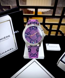 Đồng hồ Gucci G-Timeless nữ mặt màu tím Like Auth 38mm