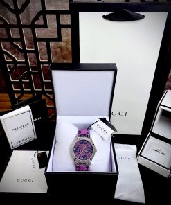 Đồng hồ Gucci G-Timeless nữ mặt màu tím Like Auth 38mm