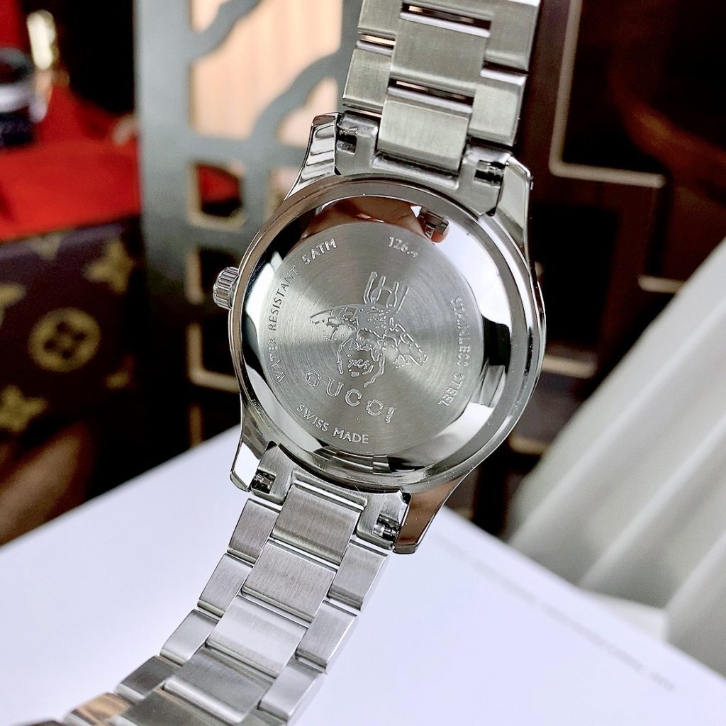Đồng hồ Gucci Ladies G-Timeless nữ hoạ tiết con ong YA1265031 Like Auth 30mm