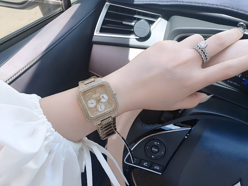 Đồng hồ Guess Integrity GW0472L2 nữ máy Quartz Nhật Like Auth 35mm