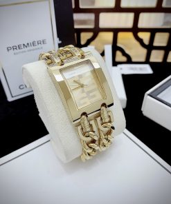 Đồng hồ Guess Montre nữ màu vàng Gold GW0294L2 Like Auth 28x36mm