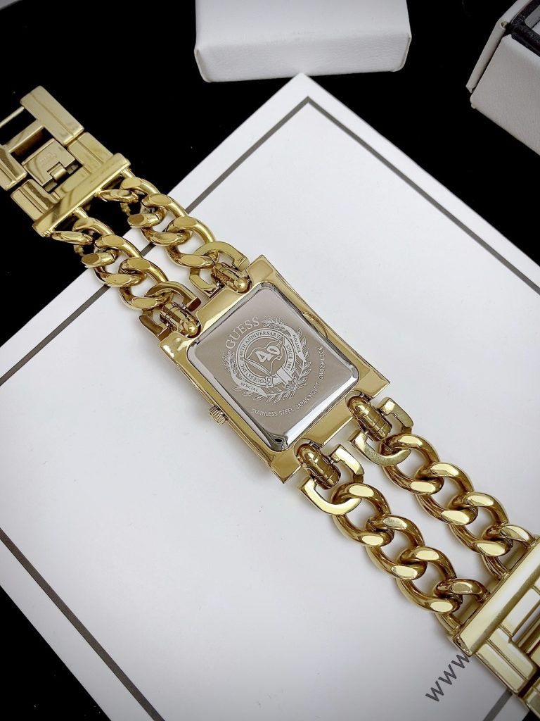Đồng hồ Guess Montre nữ màu vàng Gold GW0294L2 Like Auth 28x36mm