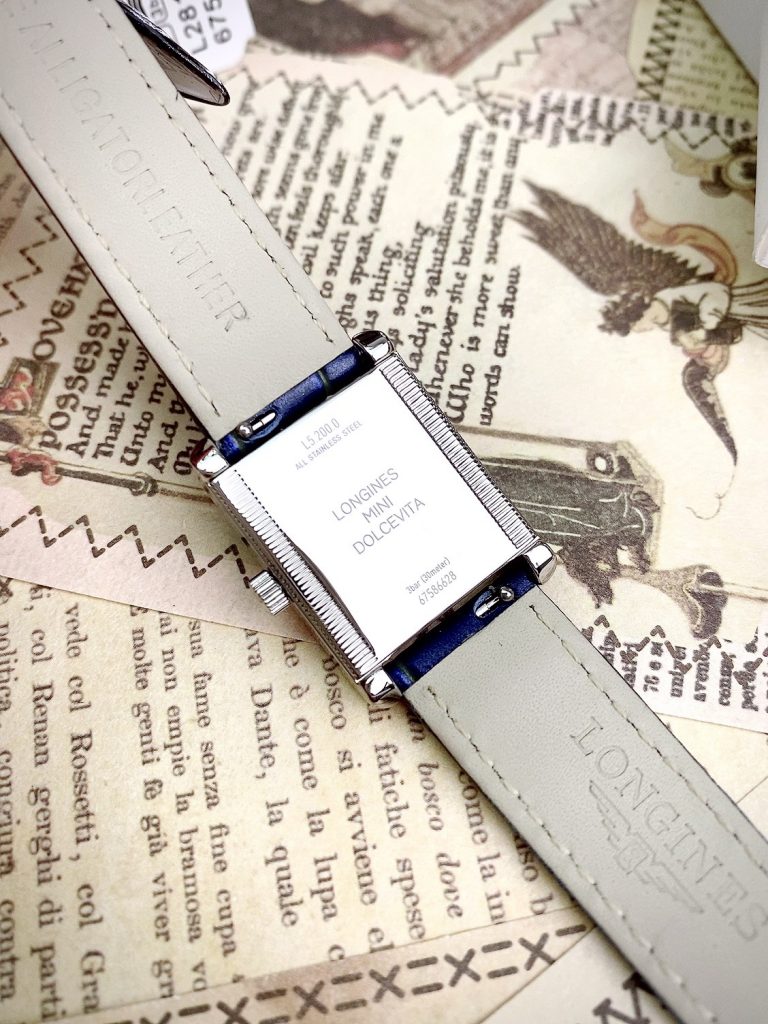 Đồng hồ Longines Dolcevita nữ mặt hình chữ nhật 3 màu L52000992 Super Fake 21.5x29mm