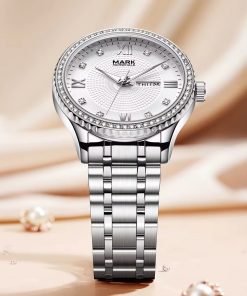 Đồng hồ Mark Fairwhale 3690 cặp đôi màu demi chính hãng 36-40mm (1)