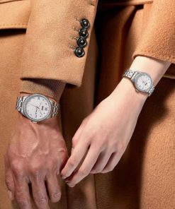 Đồng hồ Mark Fairwhale 3690 cặp đôi màu demi chính hãng 36-40mm (1)