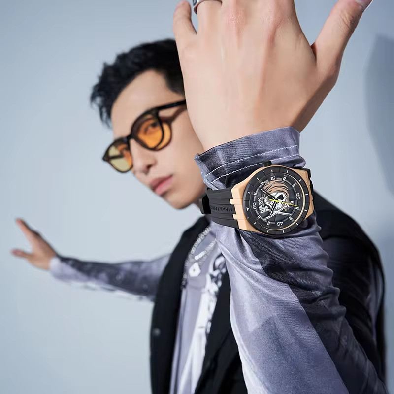 Đồng hồ Mark Fairwhale 5040 nam mặt cướp biển chính hãng 44mm (1)