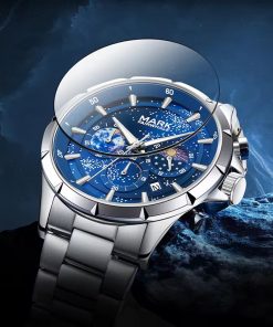 Đồng hồ Mark Fairwhale 5870 nam chính hãng mặt dạ quang 44mm (1)