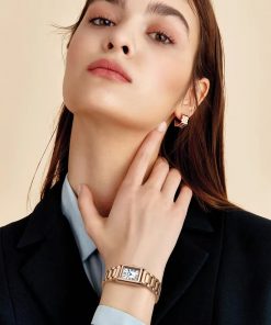 Đồng hồ Mark Fairwhale nữ 3680 tiểu cartier chính hãng 36mm (1)