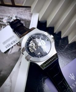 Đồng hồ Maserati Potenza cơ lộ máy Automatic Skeleton nam 42mm (1)
