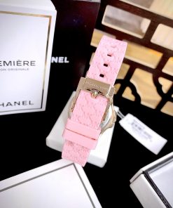 Đồng hồ Michael Kors Mini Pilot Pave Mk7375 nữ màu hồng Like Auth 36mm