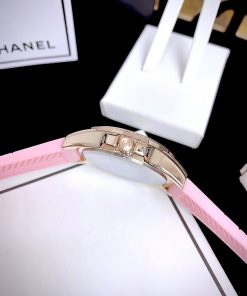 Đồng hồ Michael Kors Mini Pilot Pave Mk7375 nữ màu hồng Like Auth 36mm