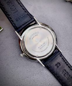 Đồng hồ Movado Ultra Slim nam dây da Super Fake 40mm