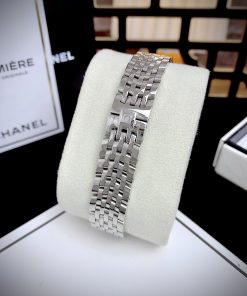 Đồng hồ Omega Deville nữ 3 màu mặt dây kim loại Fake giá rẻ 27.5cm