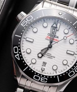 Đồng hồ Omega Rep 11 Seamaster Diver 300M mặt trắng nhà máy VS 42mm (9)
