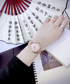Đồng hồ Omega Seamaster Aqua Terra nữ màu vàng Super Fake 34mm