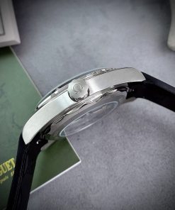 Đồng hồ Omega nam dây cao su màu đen máy cơ Nhật Seamaster 41mm (1)