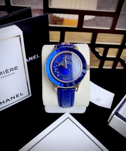 Đồng hồ Swarovski Octea Lux Moon nữ màu xanh Like Auth 38mm