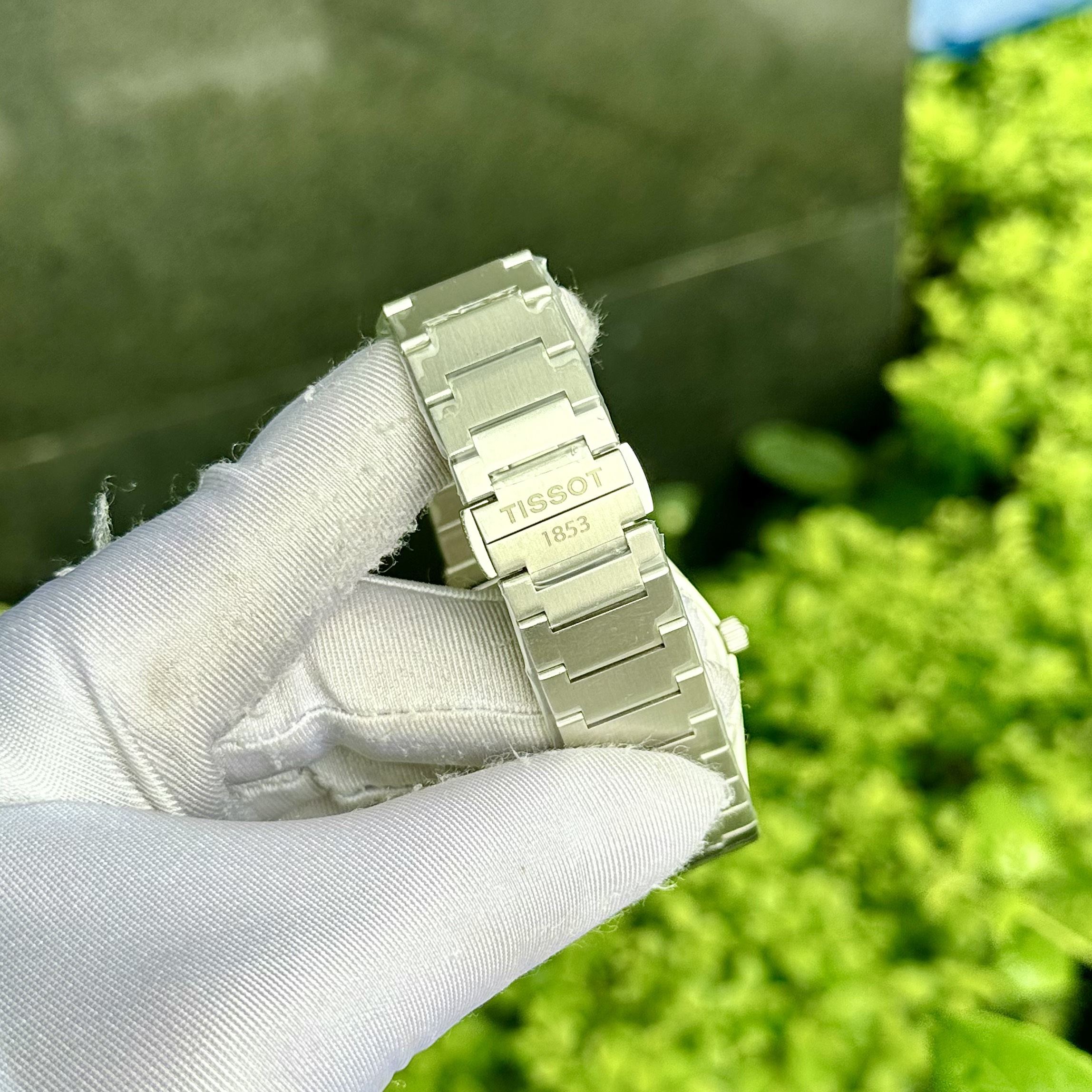 Đồng hồ Tissot 1853 Prx Powermatic 80 nam mặt trắng Super Fake 40mm (3) Đồng hồ Tissot 1853 Prx Powermatic 80 nam mặt trắng Super Fake 40mm