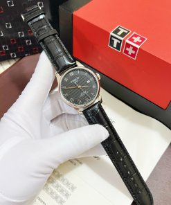 Đồng hồ Tissot 1853 nam mặt đen Fake giá rẻ 39mm